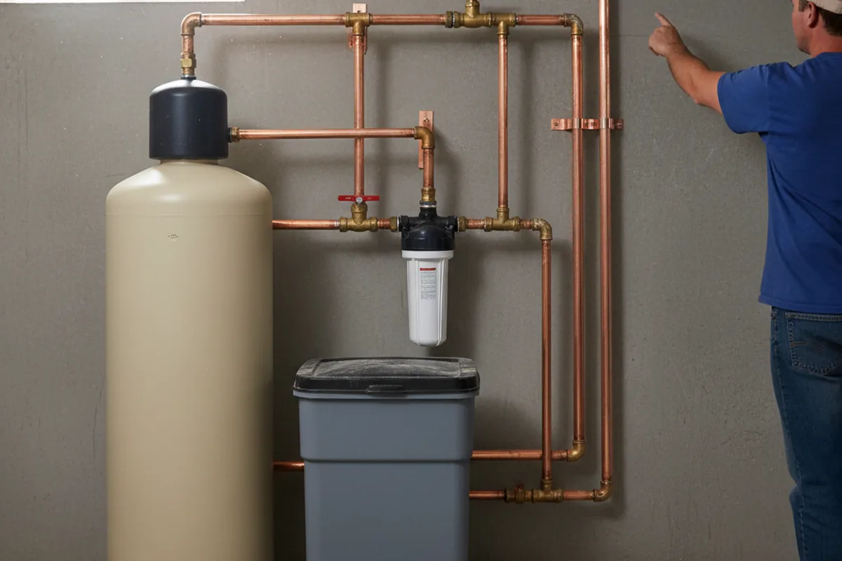 Whole-house water treatment system installed in West Liberty